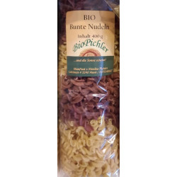 Bio Bunte Nudeln 400g rot