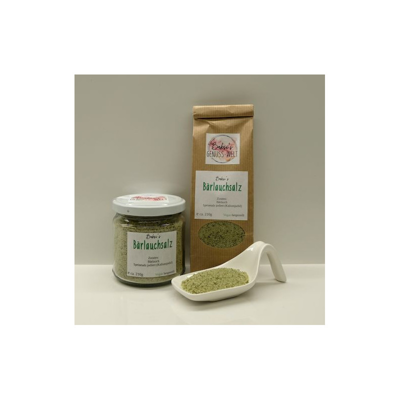 Bärlauchsalz 210g