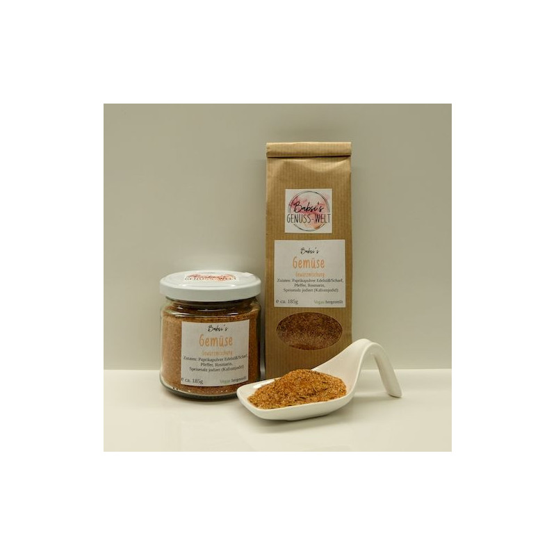 Gemüse Gewürzmischung 185g