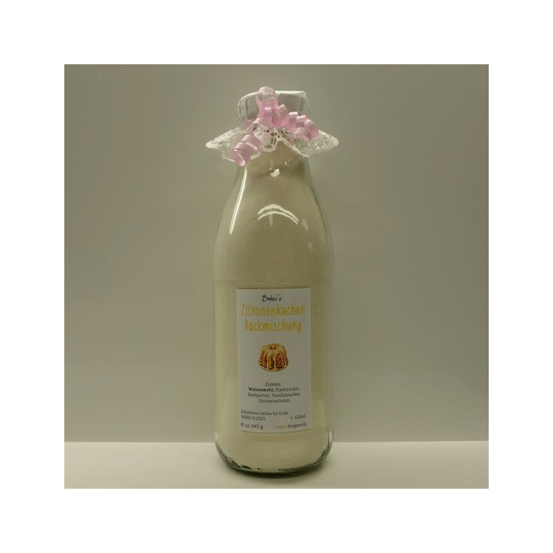 Zitronenkuchen Backmischung 645g