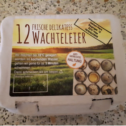 Wachteleier 12Stk
