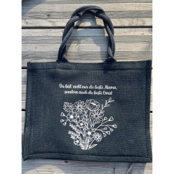 Jutetasche groß