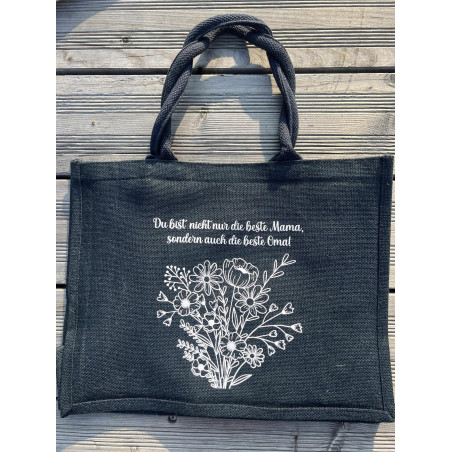 Jutetasche groß