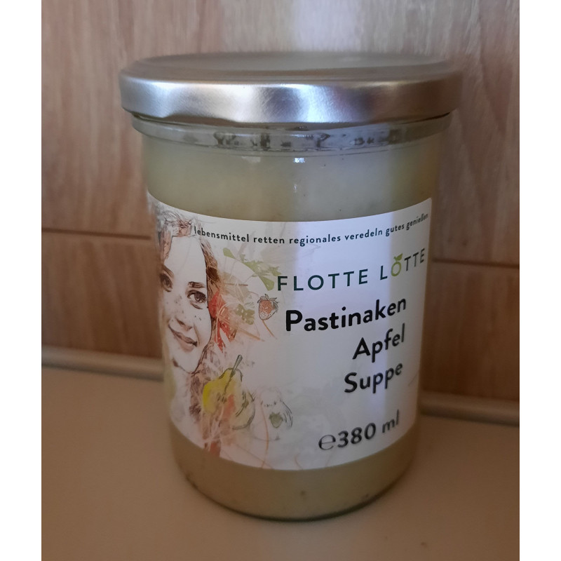 Pastinaken Apfel Suppe Flotte Lotte