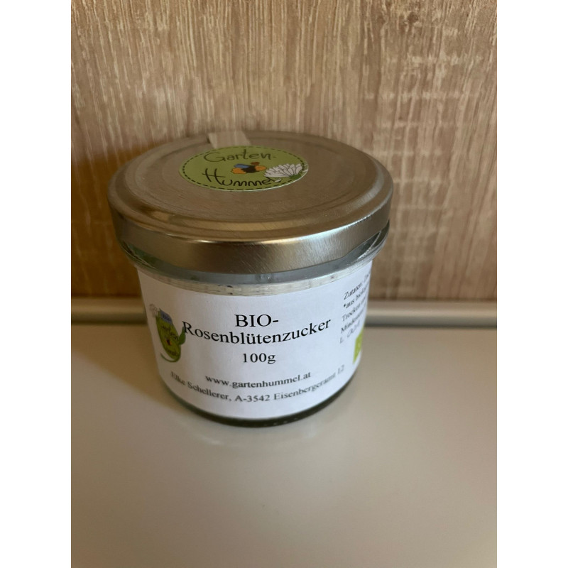 BIO Rosenblütenzucker
