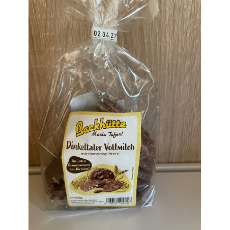 Dinkeltaler Vollmilch Mandel 150g