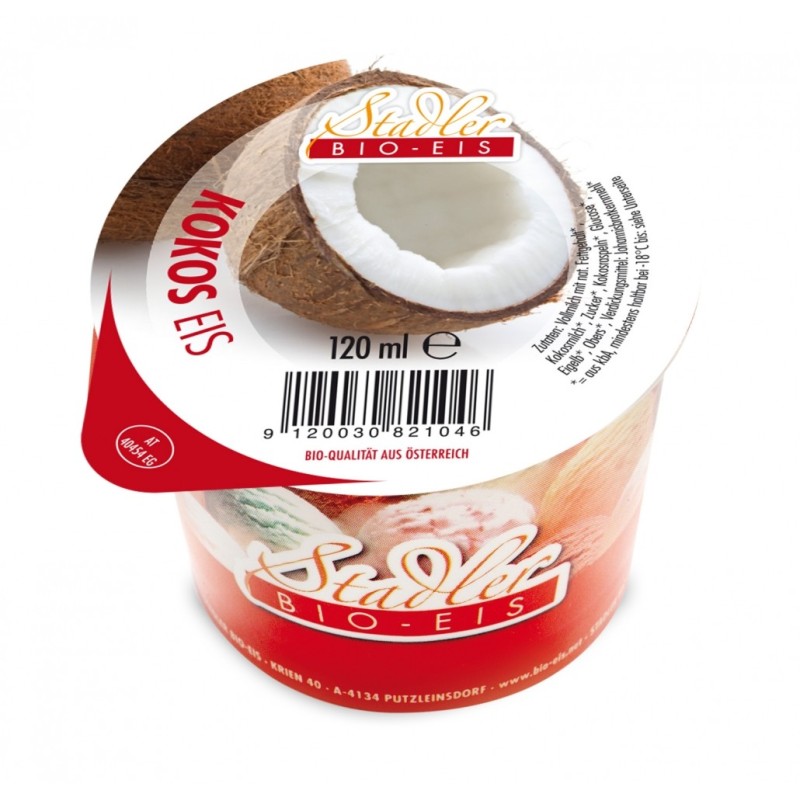 Kuhmilcheis 120ml - Kokos