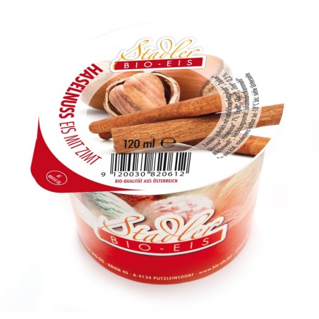 Kuhmilcheis 500ml - Haselnuss/Zimt