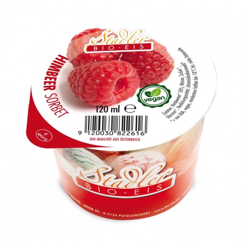 Sorbet Vegan 500ml - Himbeere