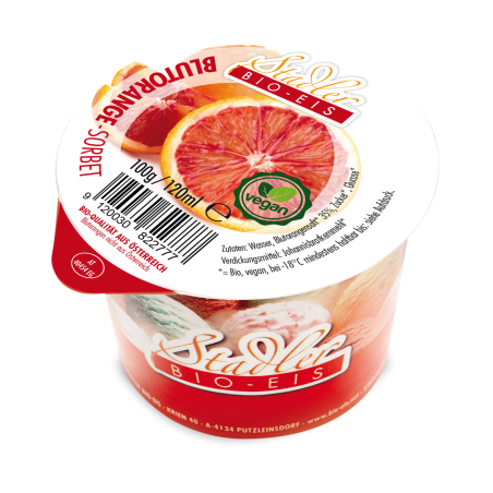 Sorbet Vegan 500ml - Blutorange