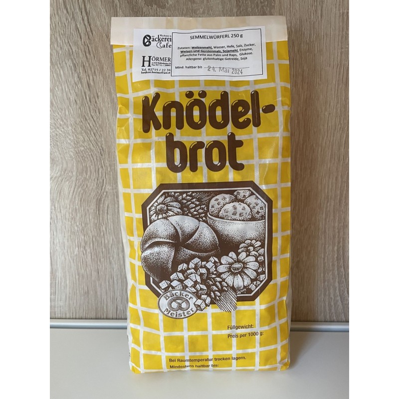 Semmelwürfel Hörmer