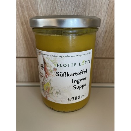 Süßkartoffel Ingwer Suppe FlotteLotte