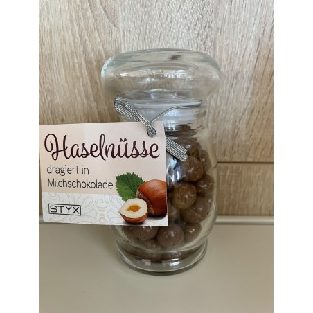 Haselnüsse in Milchschokolade Styx