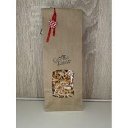 Herzerl orange-weiß