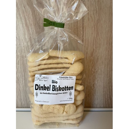 Bio Dinkel Biskotten 100g