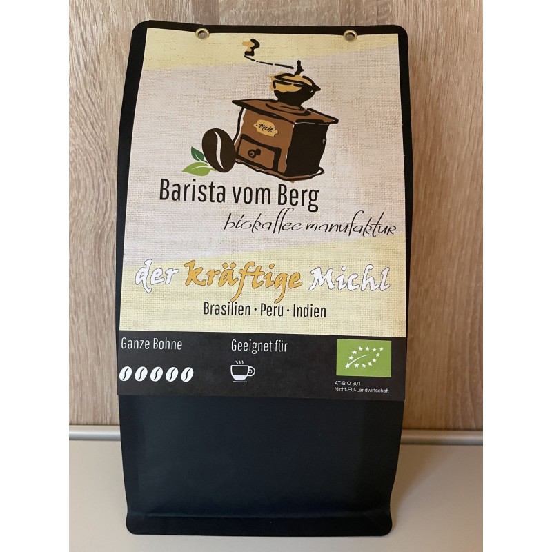 BvB Der kräftige Michl Biokaffee Bohne