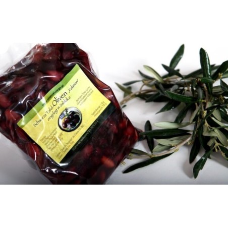 Dunkle Kalamon Oliven 250g