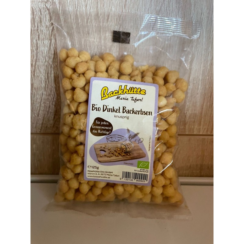 Bio Dinkel Backerbsen 125g