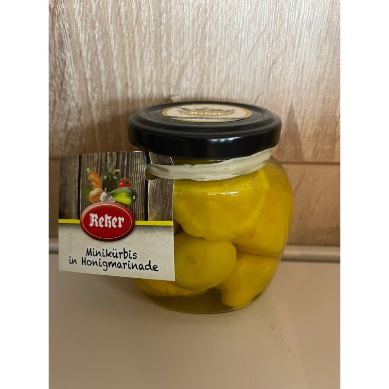 Mini-Kürbis in Honig Marinade 212ml