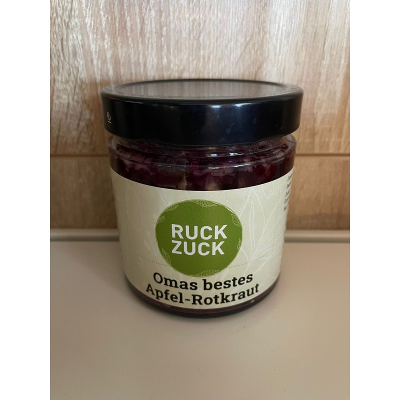 Apfel-Rotkraut Ruck Zuck