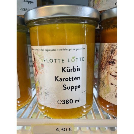 Kürbis Karotten Suppe FlotteLotte