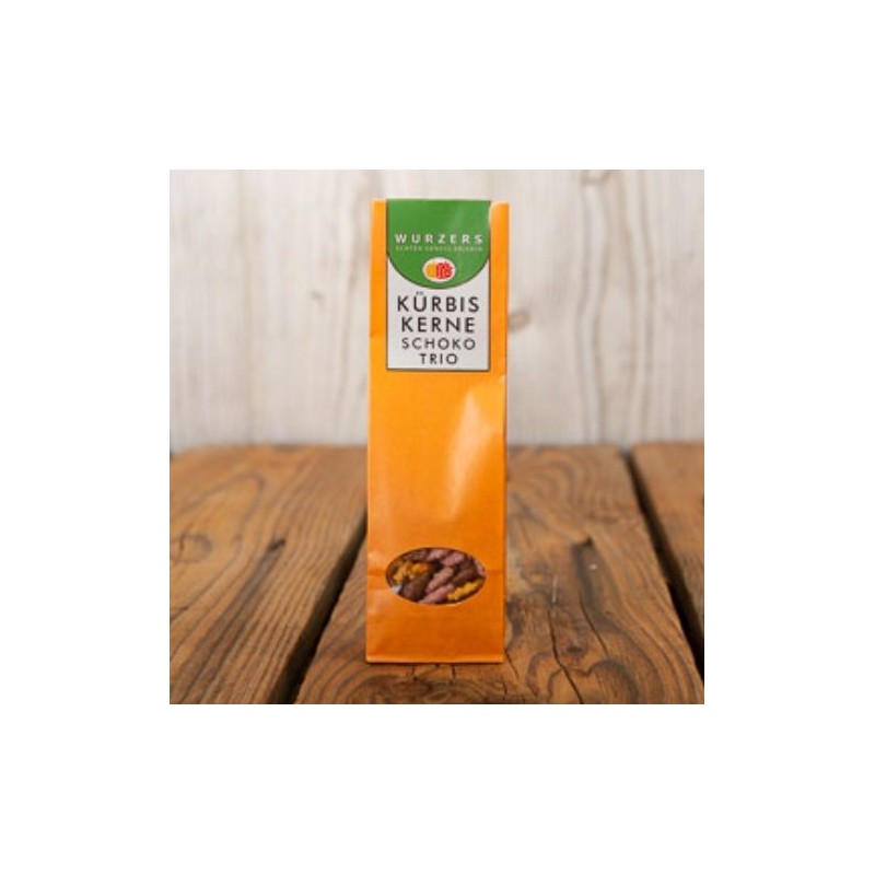 Kürbiskerne Schoko Trio