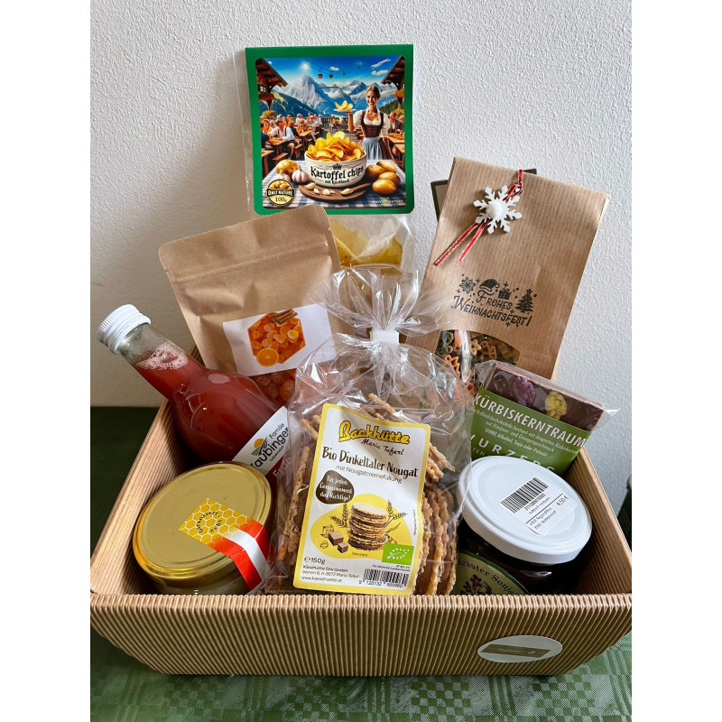 Individuelles Weihnachtskörbchen